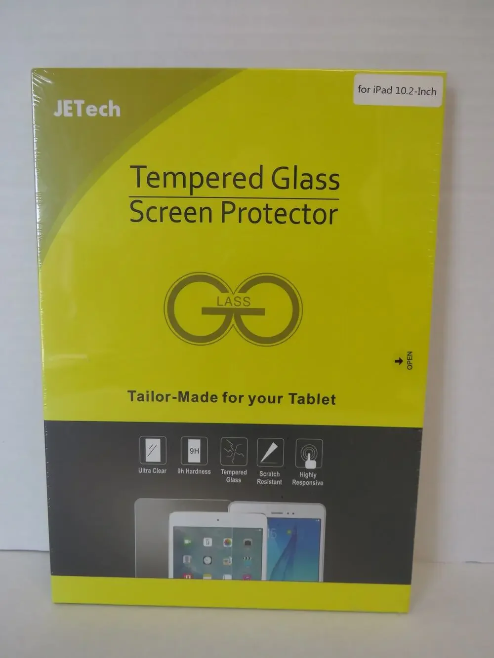 NEW SEALED JETech iPad 10.2 inch Tempered Glass Screen Protector